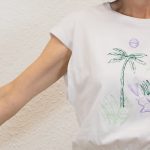 Camiseta CROP PALMERAS